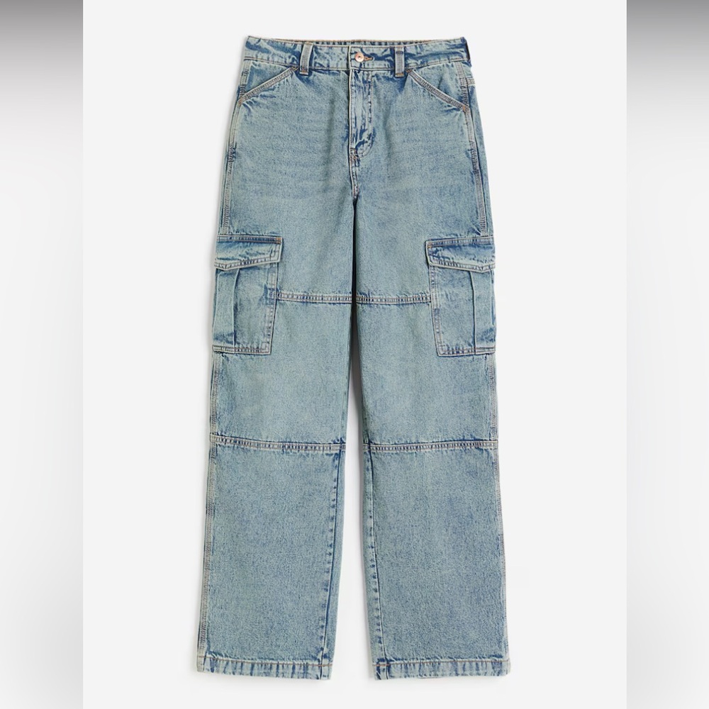 Denim cargos -H&M